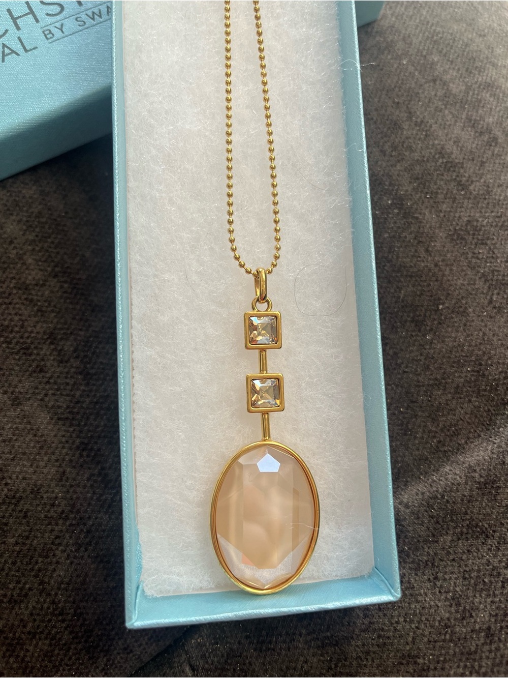 🏝️Touchstone Crystal Summer Pendant🏖️🌼🐠